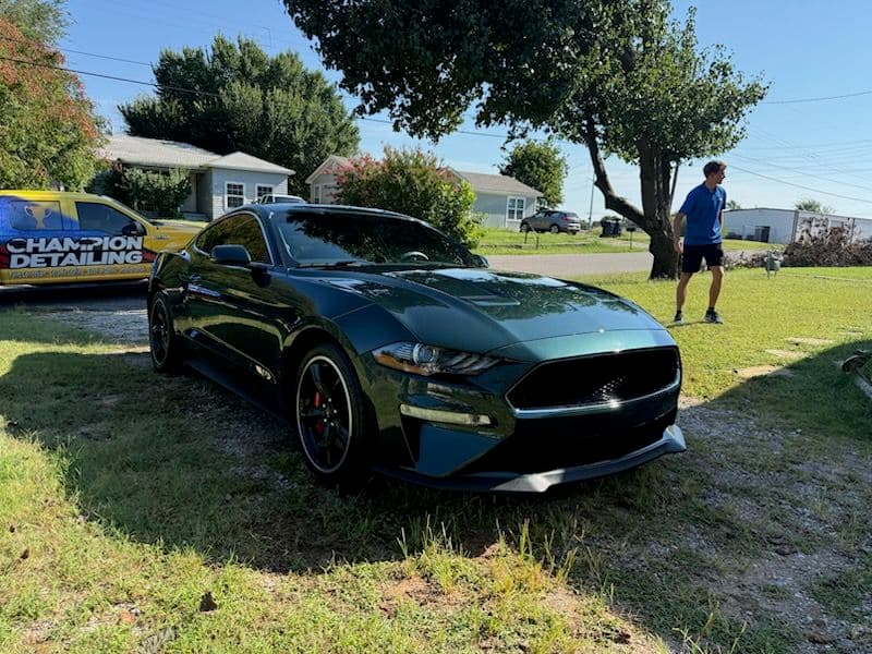 Flawless Ford Mustang Bullitt Detailing